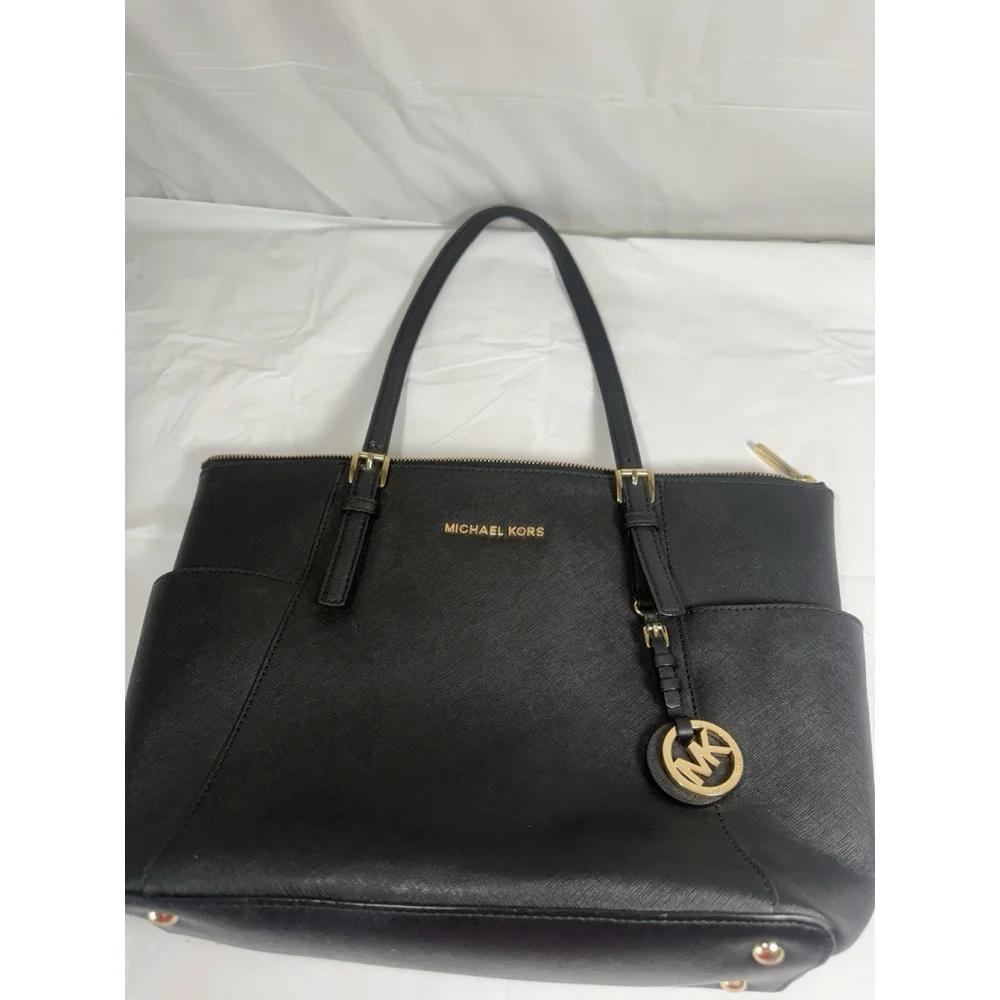 Michael Michael Kors Jet Set East West Top Zip Tote Black